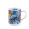 Чаша за чай Disney Stitch 350 мл порцелан синя