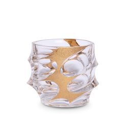 Кристални чаши за уиски Bohemia Calypso Golden Ice 6 броя 300 мл
