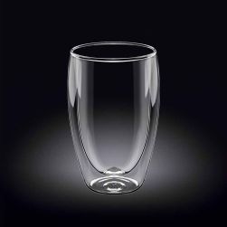 Двустенна чаша Wilmax Thermo Glass 400 мл