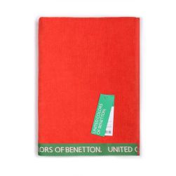 Плажна кърпа Benetton Casa 90x160 см червена 