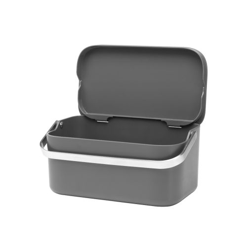 Кутия за хранителни отпадъци Brabantia SinkSide Dark Grey - 3