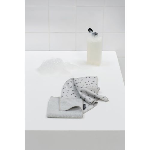 Комплект кърпи микрофибърни Brabantia SinkSide Light Grey 2 броя  - 2