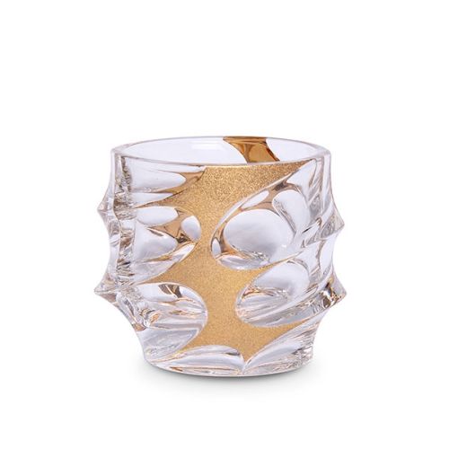 Кристални чаши за уиски Bohemia Calypso Golden Ice 6 броя 300 мл - 1