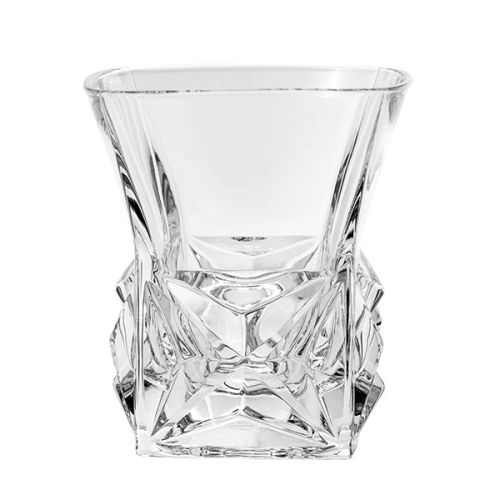 Кристални чаши за уиски Bohemia Pyramida 6 броя 280 мл - 1