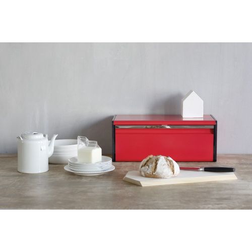 Кутия за хляб Brabantia Fall Front, Passion Red - 2