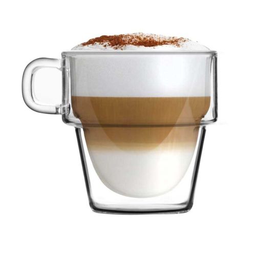 Комплект 6 двустенни чаши за кафе Senso Vialli Design - 7