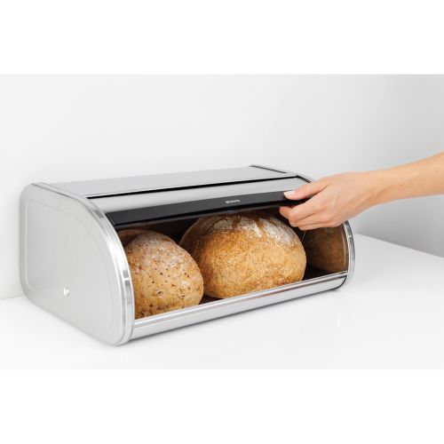 Кутия за хляб Brabantia Roll Top Matt Steel - 3