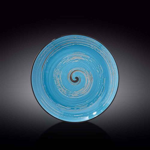 Основна чиния Wilmax Spiral Blue 25.5 см - 1