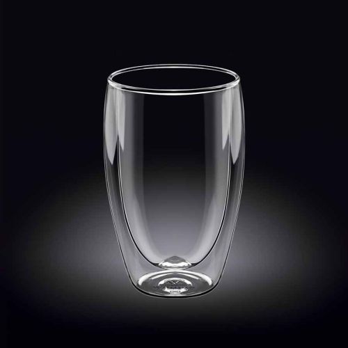 Двустенна чаша Wilmax Thermo Glass 400 мл - 1