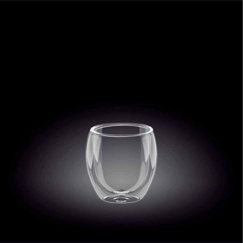 Двустенна чаша за кафе Wilmax Thermo Glass 100 мл - 1