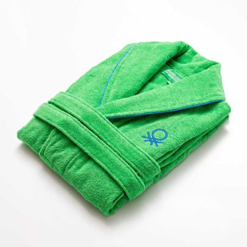 Халат за баня Benetton Casa M/L зелен - 2