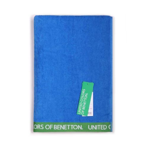 Плажна кърпа Benetton Casa 90x160 см синя - 1