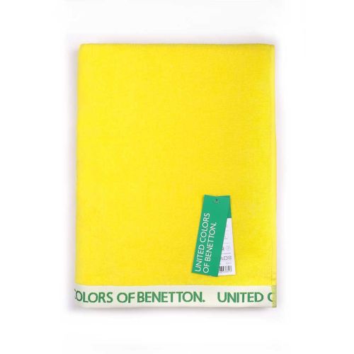 Плажна кърпа Benetton Casa 90x160 см жълта - 1