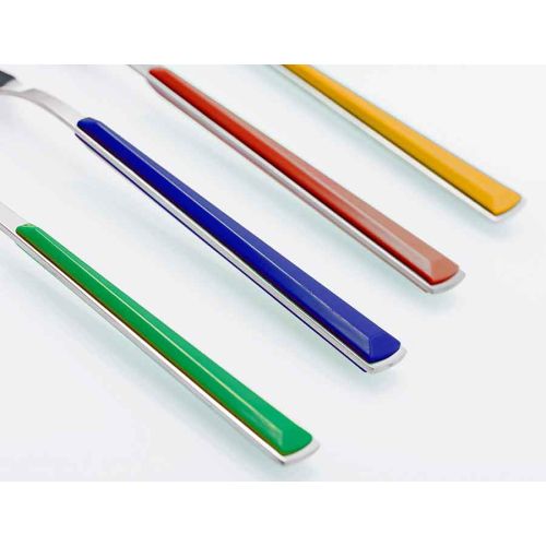 Kомплект цветни прибори за хранене Benetton Casa 24 части - 4