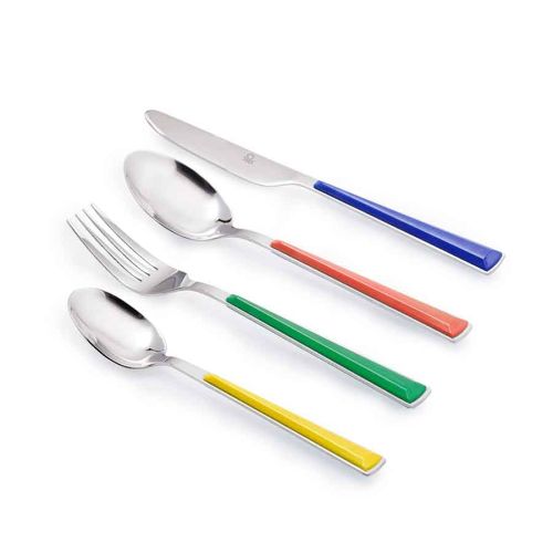 Kомплект цветни прибори за хранене Benetton Casa 24 части - 5