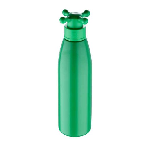 Стоманена бутилка за вода Benetton Casa зелена - 1