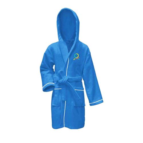Детски халат за баня Benetton Casa 7-9 години син - 1