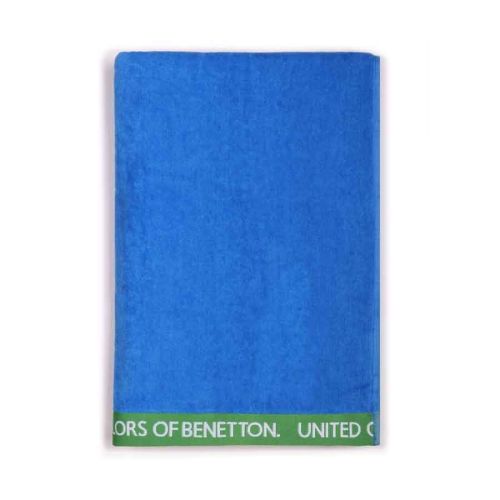 Плажна кърпа Benetton Casa 90х160 см памук Terry синя - 4