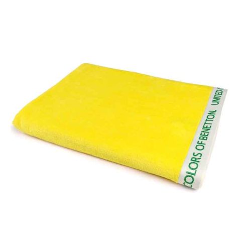 Плажна кърпа Benetton Casa 90х160 см памук Terry жълта - 1