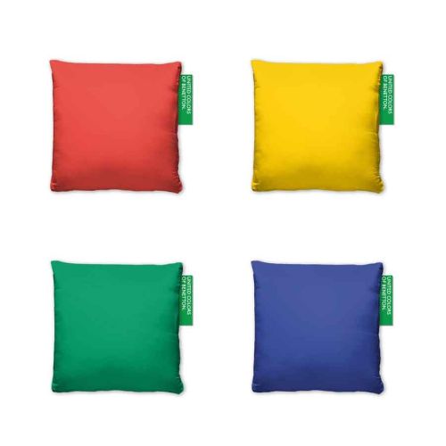 Комплект 4 броя възглавници 45х45 см Casa Benetton Colors - 1