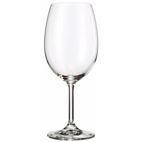 Комплект 6 чаши за червено вино Bohemia Crystal Bruna 450 мл - 1