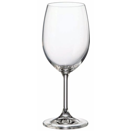 Комплект 6 чаши за бяло вино Bohemia Crystal Bruna 350 мл - 1