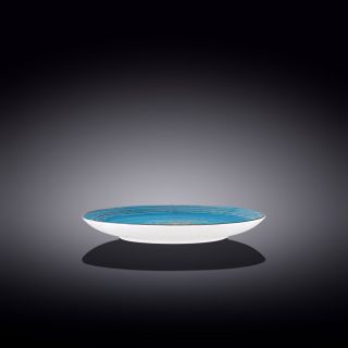 Десертна чиния Wilmax Spiral Blue 20.5 см