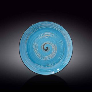 Основна чиния Wilmax Spiral Blue 25.5 см