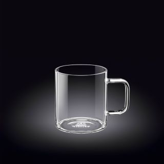 Чаша за капучино термо стъкло Wilmax Thermo Glass 250 мл