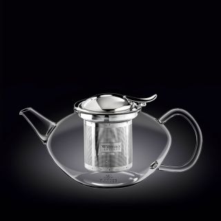 Чайник от термо стъкло с цедка Wilmax Thermo Glass 1050 мл