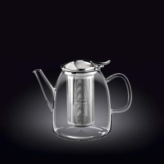 Чайник от термо стъкло с цедка Wilmax Thermo Glass 600 мл