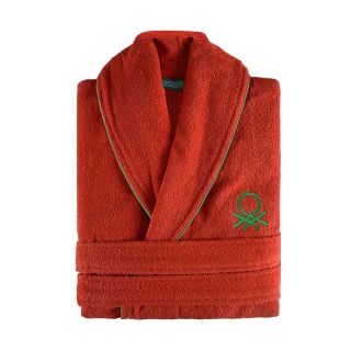 Халат за баня Benetton Casa L/XL червен