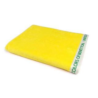 Плажна кърпа Benetton Casa 90х160 см памук Terry жълта