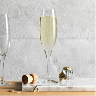 Комплект 4 стъклени чаши за шампанско 200 мл Judge