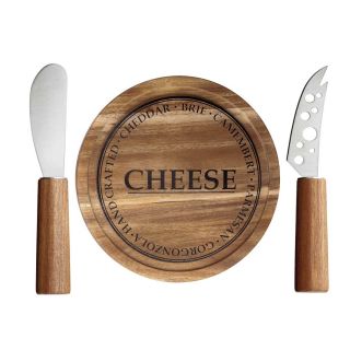Комплект дъска за сирене и два ножа Judge
