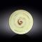 Основна чиния Wilmax Spiral Pistachio 25.5 см