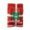 Комплект кърпи и ръкавици кисе за баня Benetton Casa 4 броя червено