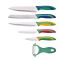 Комплект 5 ножа и белачка Benetton Rainbow