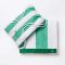 Комплект плажна кърпа и раница Benetton Casa Picnic 90х160 см зелено и бяло