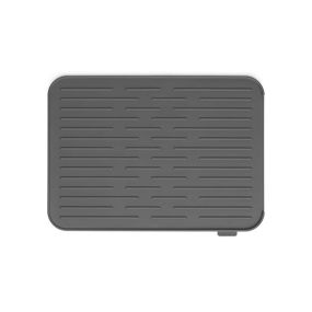 Подложка силиконова за съдове Brabantia SinkSide Dark Grey 33х44 см