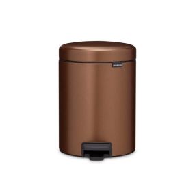 Кош за смет с педал Brabantia NewIcon 5 л, Warm Bronze