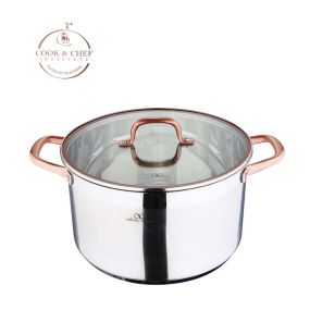 Тенджера с капак Infinity Chefs Copper 28 см 9.5 л