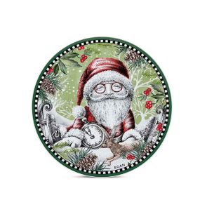 Подложка за горещи съдове Egan Christmas, Дядо Коледа 16 см керамика
