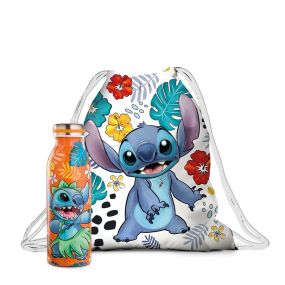 Комплект чанта за обяд и бутилка Disney Stitch