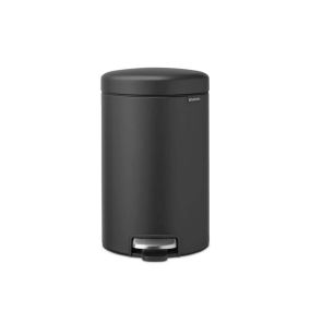 Кош за смет с педал Brabantia NewIcon 12 л, Mineral Infinite Grey