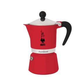Кафеварка Rainbow Bialetti 6 чаши червена