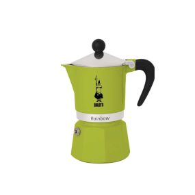 Кафеварка Rainbow Bialetti 3 чаши зелена