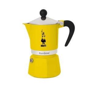 Кафеварка Rainbow Bialetti 6 чаши жълта