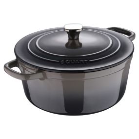 Тенджера емайлиран чугун с капак Masterpro Unique Φ27 5.6 л