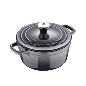Тенджера емайлиран чугун с капак Masterpro Unique Φ19 1.8 л